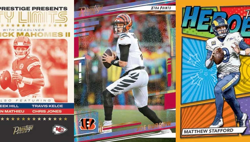 2021 Panini Prestige Football Checklist, Box Info, Team Set Lists