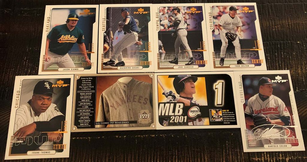 2000 Upper Deck MVP Baseball Box Break, Review and Breakdown