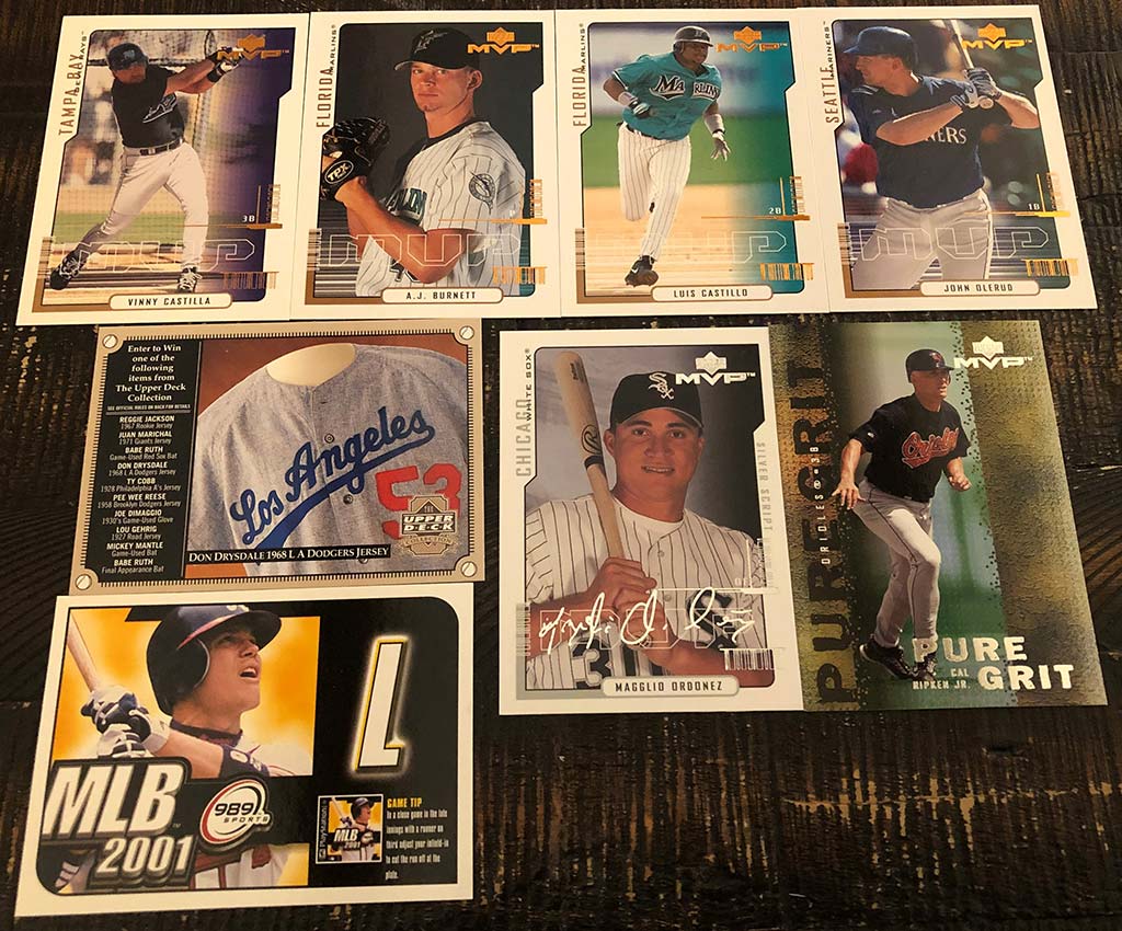 2000 Upper Deck MVP Baseball Box Break, Review and Breakdown
