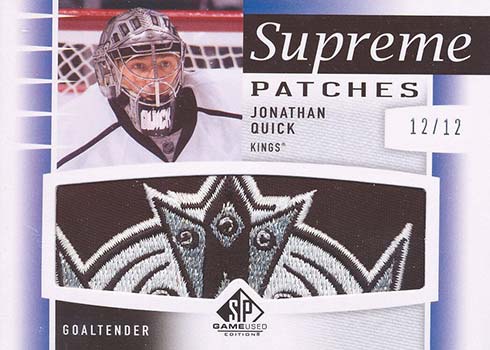 10 Career-Defining Jonathan Quick Hockey Cards - Beckett News
