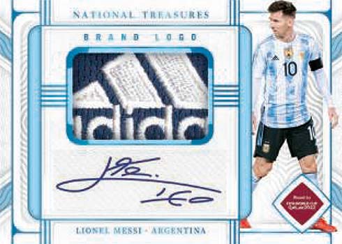 2022 Panini National Treasures Road to World Cup Checklist