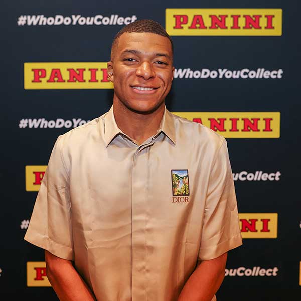 Autocollant Kylian Mbappé - Collection Panini Foot 2023