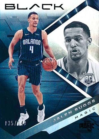 2021-22 Panini Black Basketball Jalen Suggs Rookie Card