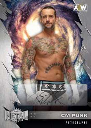 2022 SkyBox Metal Universe AEW Silver Autographs