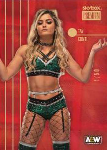 2022 SkyBox Metal Universe AEW SkyBox Premium Star Rubies Tay Conti