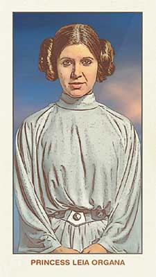 2022 Topps Star Wars 206 Princess Leia