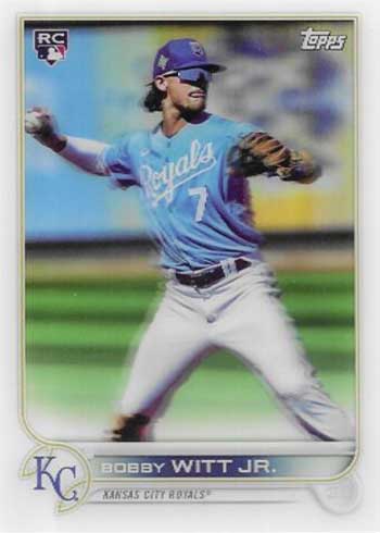 2022 Topps 3D Baseball Bobby Witt Jr.