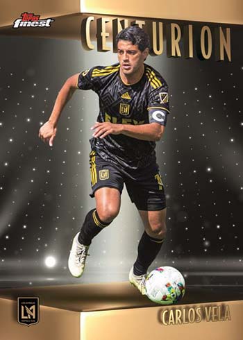 2022 Topps Finest MLS Centurion Carlos Vela