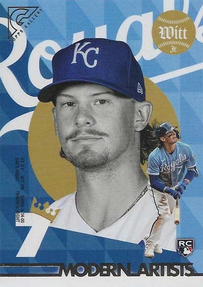 2022 Topps Gallery Baseball Modern Artists Bobby Witt Jr.