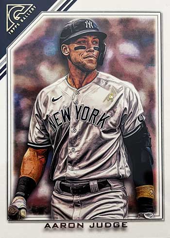 2022 Topps Gallery Baseball Variations Aaron Judge