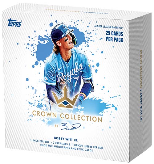 Topps X Bobby Witt Jr Crown Collection Checklist Details