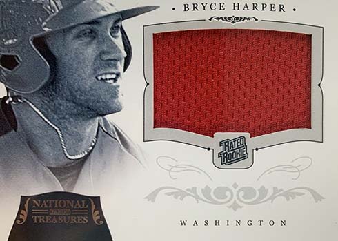 2012 Panini National Treasures Bryce Harper Rookie Card