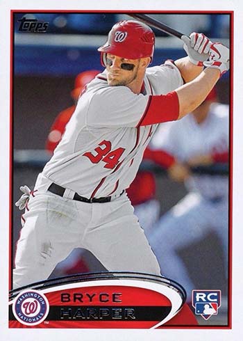 2012 Topps Bryce Harper Rookie Card