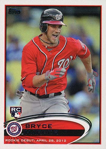 2012 Topps Update Bryce Harper Rookie Card