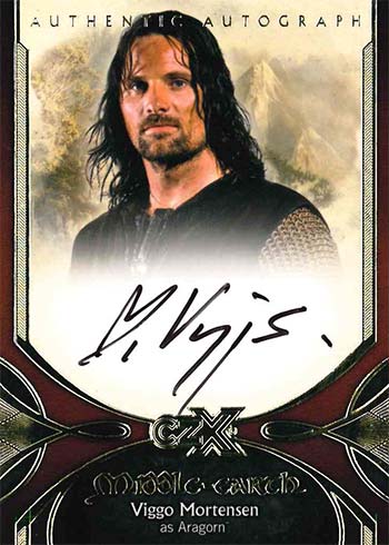 2022 Cryptozoic CZX Middle-Earth Checklist, Hobby Box Info