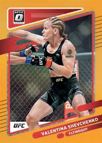 2022 Donruss Optic UFC Gold Valentina Shevchenko
