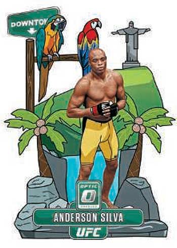 2022 Donruss Optic UFC Downtown Anderson Silva
