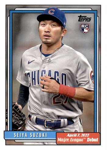 2022 Topps Archives Baseball Seiya Suzuki MLB Debut