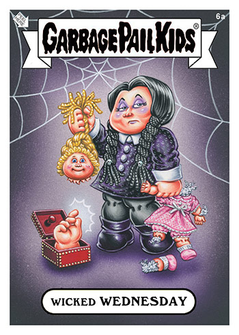 2022 Topps Garbage Pail Kids NYCC 6a Wicked WEDNESDAY