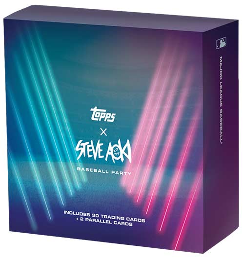 2022 Topps x Steve Aoki Baseball Checklist, Team Sets, Box Info
