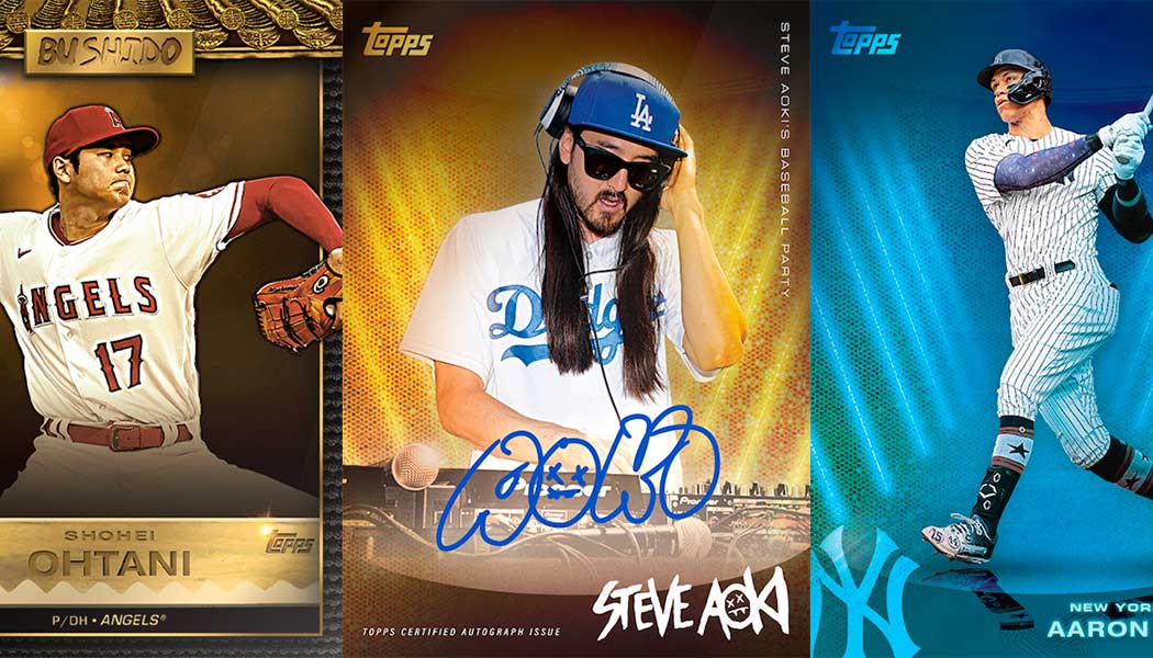 2022 Topps x Steve Aoki Baseball Checklist, Team Sets, Box Info