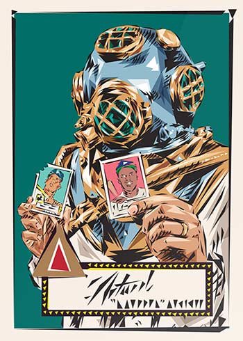2022 Topps x Naturel 1952 Baseball Self Portrait