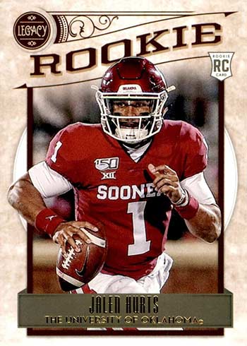 2020 Panini Legacy Jalen Hurts Rookie Card