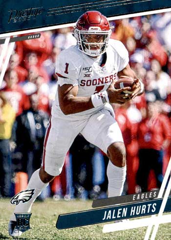 2020 Prestige Jalen Hurts Rookie Card