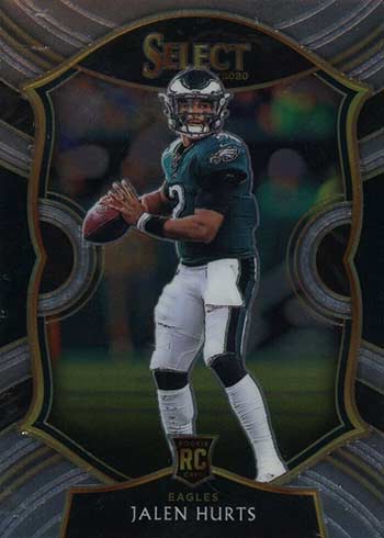 2020 Select Jalen Hurts Rookie Card