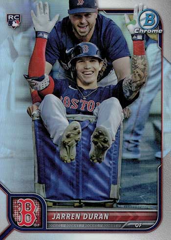 2022 Bowman Chrome Baseball Variations Jarren Duran
