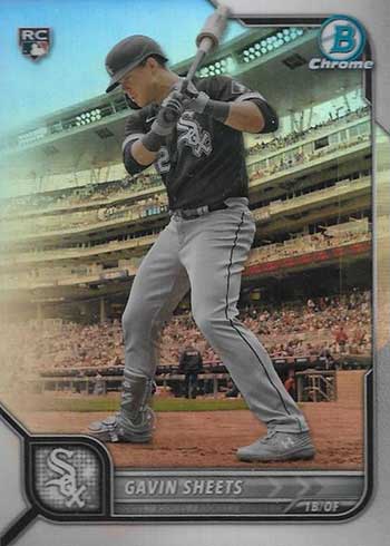 2022 Bowman Chrome Baseball Variations Gavin Sheets