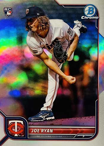 2022 Bowman Chrome Baseball Variations Joe Ryan
