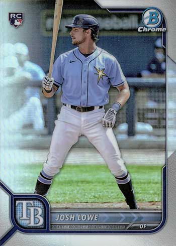 2022 Bowman Chrome Baseball Variations Josh Lowe
