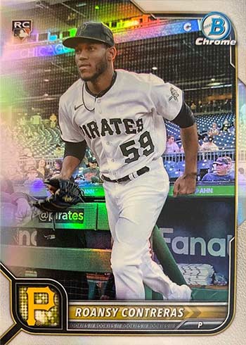 2022 Bowman Chrome Baseball Variations Roansy Contreras
