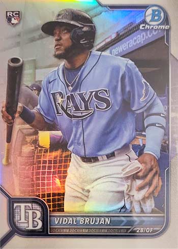 2022 Bowman Chrome Baseball Variations Vidal Brujan