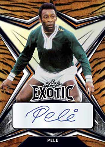 2022 Leaf Exotic Tiger Pele Autograph