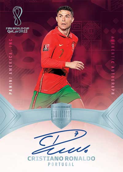 2022 Panini Eminence World Cup Cristiano Ronaldo Autograph