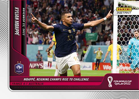 2022 Panini Instant World Cup Checklist, Team Set Lists, Details