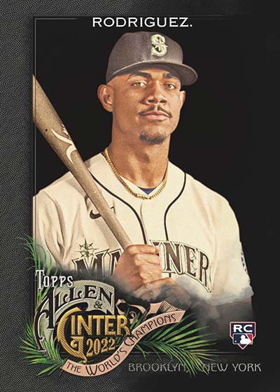 2022 Topps Allen & Ginter X Baseball Julio Rodriguez