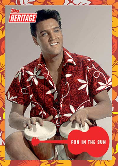 2022 Topps Heritage Elvis Presley Aloha
