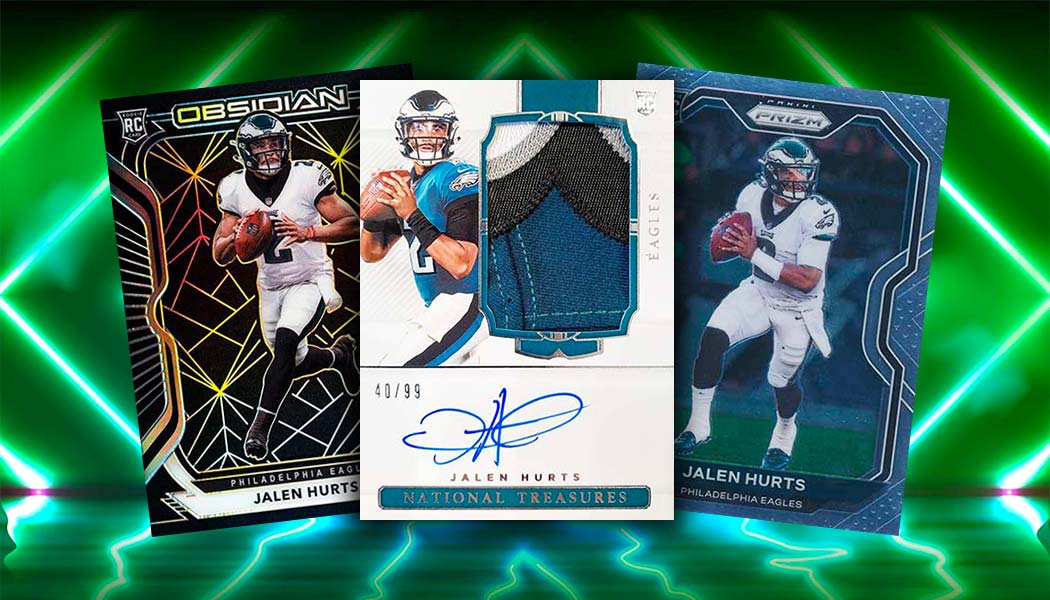Jalen Hurts Rookie Card Rankings and What's the Most Valuable