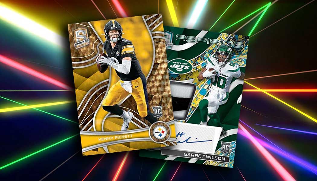 2022 Panini Spectra Football Checklist, Team Set Lists, Box Info