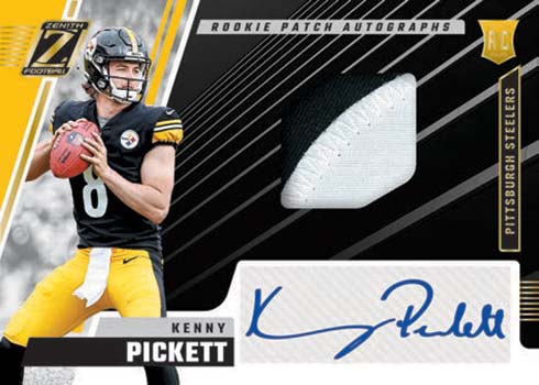 2022 Panini Zenith Football Rookie Patch Autographs Kenny Pickett
