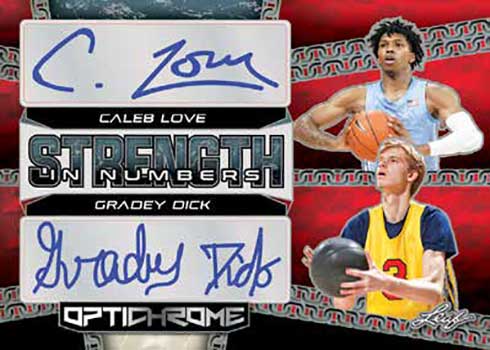Leaf 2023 OptiChrome Basketball Bob Mcadoo Card # BA-BM2 Numbered 1/4 🏀