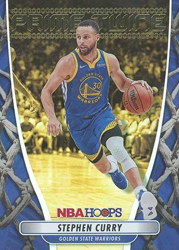Stephen Curry 2021 2022 Hoops Skyview Series GOLD FOIL Version