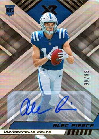 2022 Panini XR Football Alec Pierce