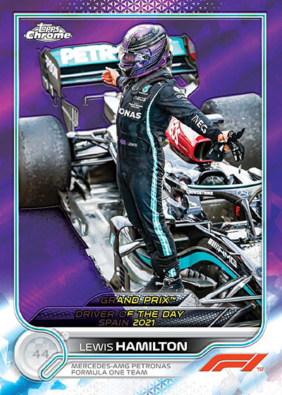 topps f1 2022 rare cards Formula 1 Racing Hobby Box (20 Packs/8 Cards) : Everything Else Live life in the fast lane with the official 2022 Topps Formula 1 trading card collection Lewis Hamilton [Rainbow Red] #337