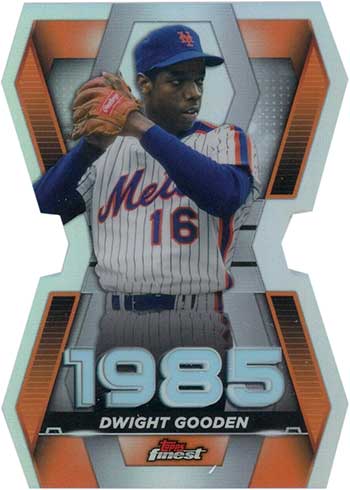 2022 Topps Finest Baseball Finest Career Die-Cuts Dwight Gooden