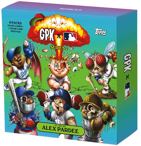 2022 Topps Garbage Pail Kids x MLB Series 2 Box