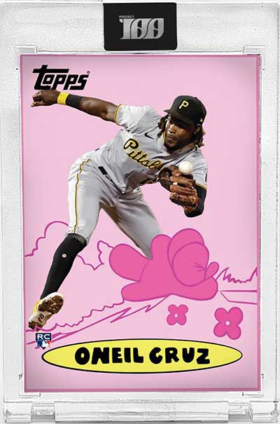 Topps Project100 Oneil Cruz by Father Steve